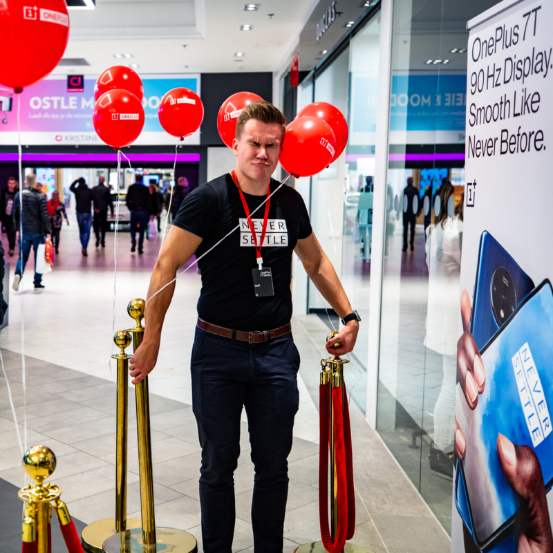 OnePlus pop-up shop